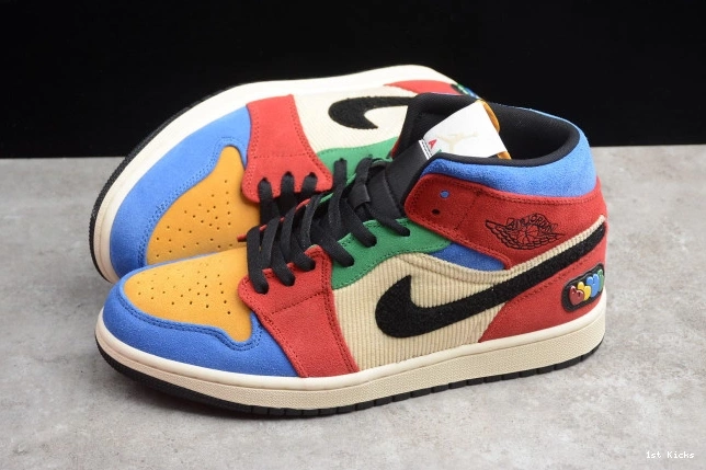 the Blue 1 Mid SE Jordan Great Air CU2805-100 Fearless 0707